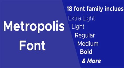 metropolis font cdn