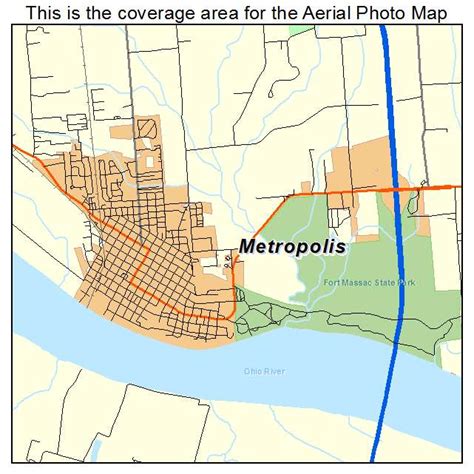 metropolis illinois map