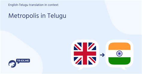 metropolis meaning in telugu