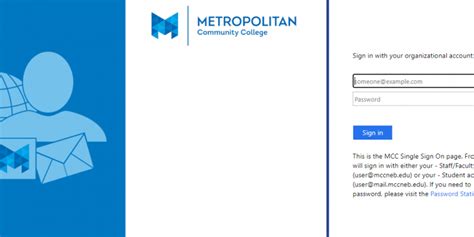 metropolitan community college myway login