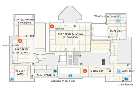 metropolitan museum of art nyc map