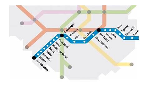 Metropolitana a Milano, adesso ho capito dove sono la linea 4 e la