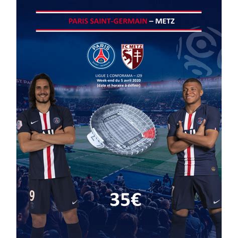 metz psg billetterie