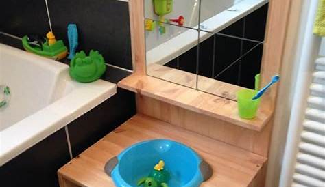 Meuble Lavabo Montessori Waschtisch Kinderhandwaschstation Waldorf