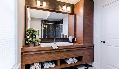 Meuble pour lavabo de salle de bain moderne avec 2 portes