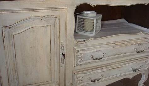 peindre un meuble en bois effet vieilli