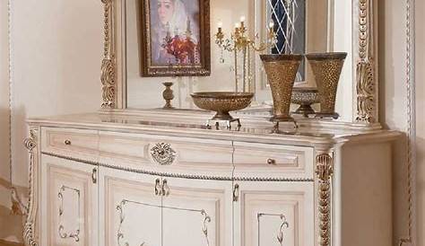 Meuble Style Baroque Moderne Pas Cher Console Salle De Bain Luigi Filippo lavabo