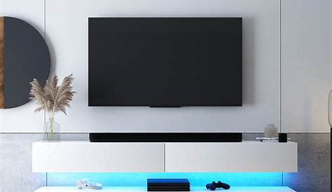Meuble Tv 140 Cm Blanc Idées De Décoration Intérieure