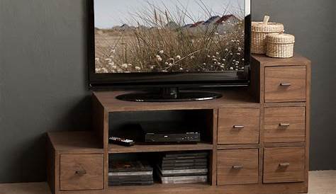 Meuble TV avec grande niche Aston