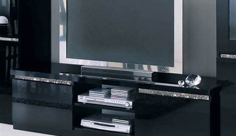 Meuble Tv But Noir Laque TV Laqué Design 2 M Cbcs