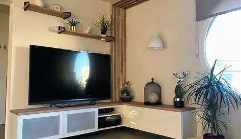 Meuble Tv Coin Ikea Pin On Salon