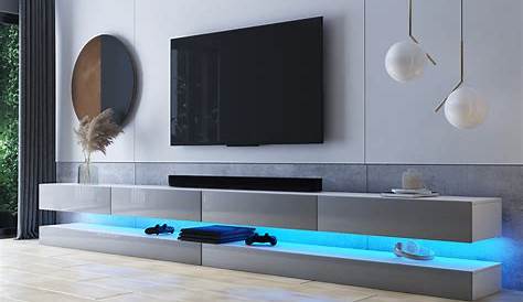 Meuble Tv Design Led Suspendu Idées De Décoration Intérieure