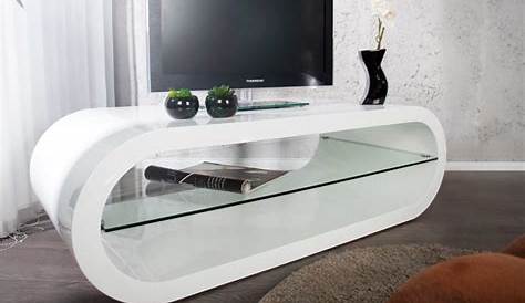 Meuble Tv Kartell Console Basse Invisibles Side L 120 X H 40 Cm Cristal