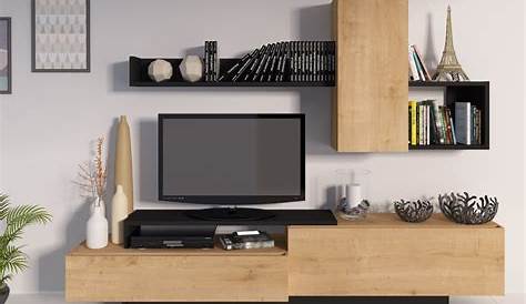 meuble tv noir pas cher 5 Idées de Décoration intérieure