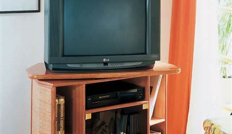 Meuble TV pivotant en rotin Brin d'Ouest