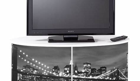 Meuble Tv Style New York Made In s Industriel 1 Porte