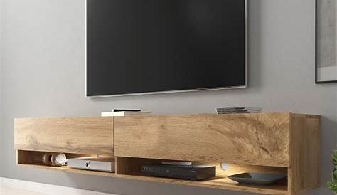 Meuble TV / Meuble de salon WANDER 180 cm blanc mat