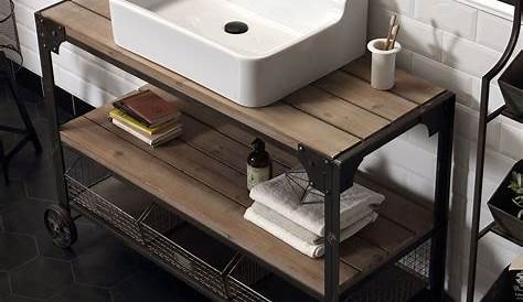 20 meubles industriels pour la salle de bains