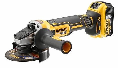 Meuleuse DEWALT Brushless XR Liion 18V DCG406NXJ