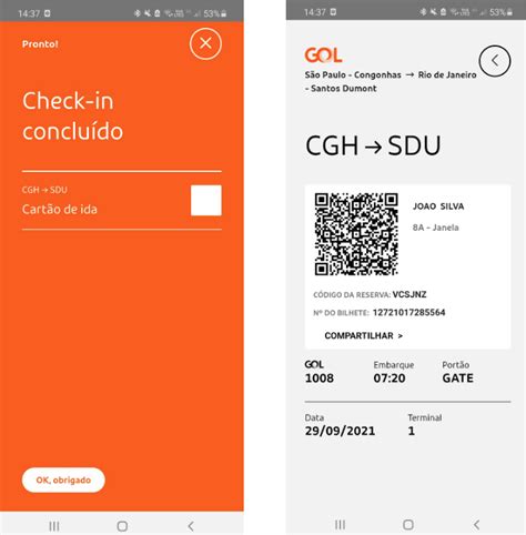 meus voos gol check-in