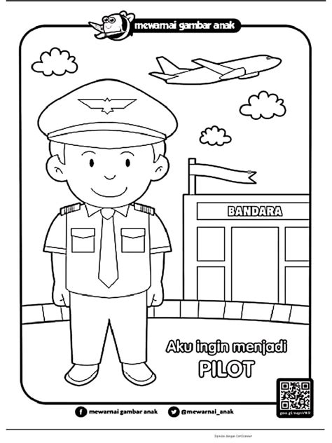 Coloring Pictures Of Pilots And Planes: A Fun Activity For Kids In 2023