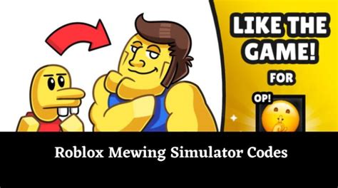 mewing sim codes roblox
