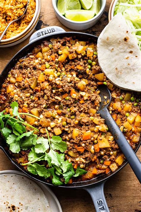 Mexican Dish Picadillo