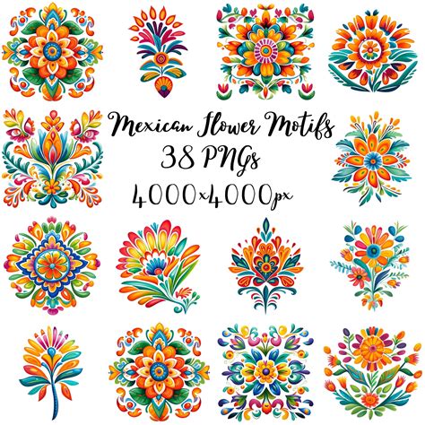 Mexican Flower Idea Printable