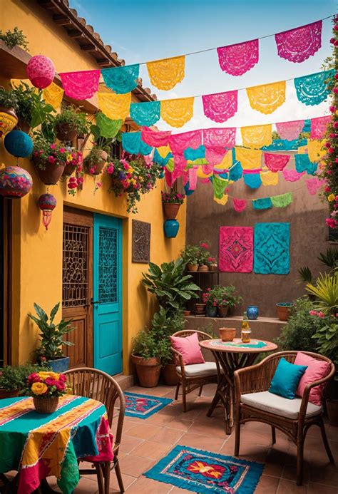 Mexican Patio Decorating Ideas