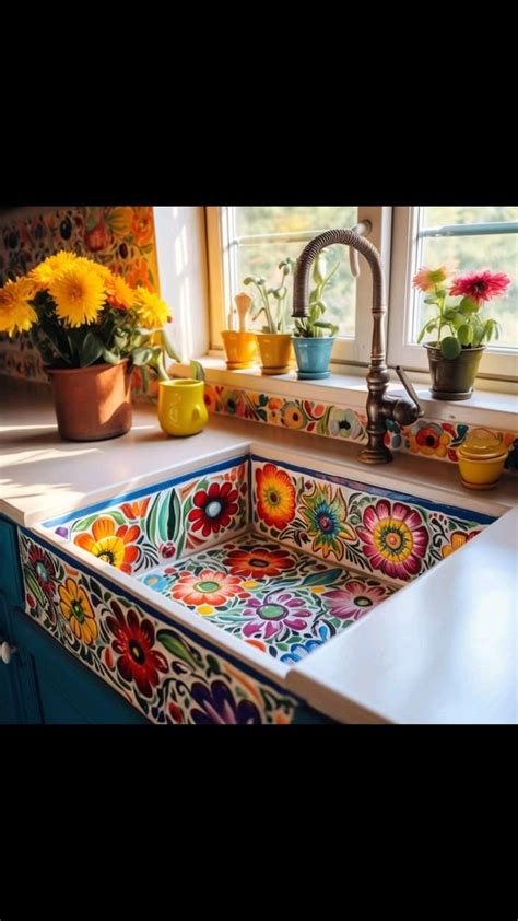 Mexican Tile Kitchen Sink