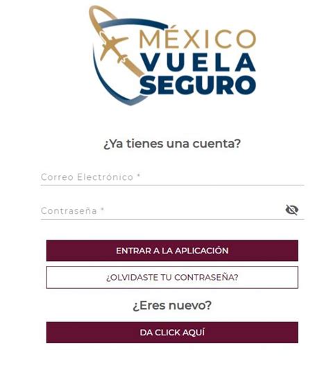 Preparing for your flight home use Mexico Vuela Seguro App to do your