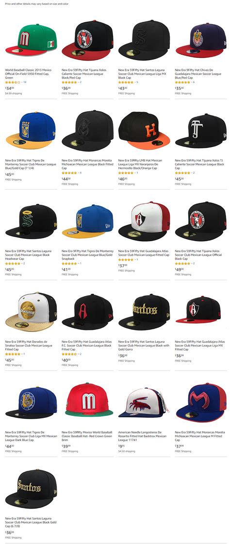 mexico baseball league hats