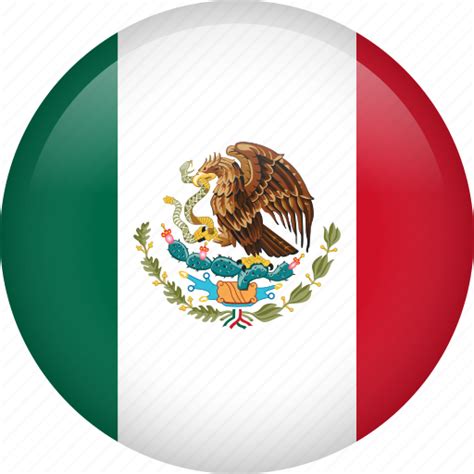 mexico flag circle png