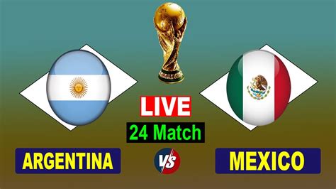 mexico vs argentina live score