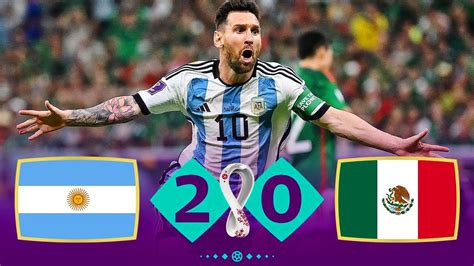 mexico vs argentina mundial 2022