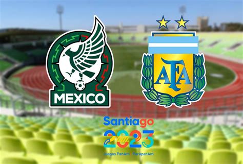 mexico vs argentina panamericanos 2023