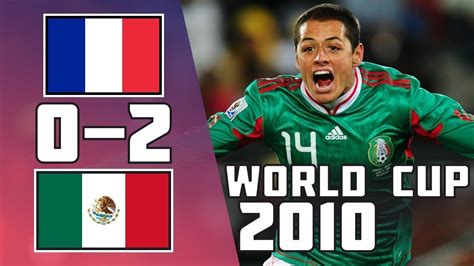 mexico vs francia 2010