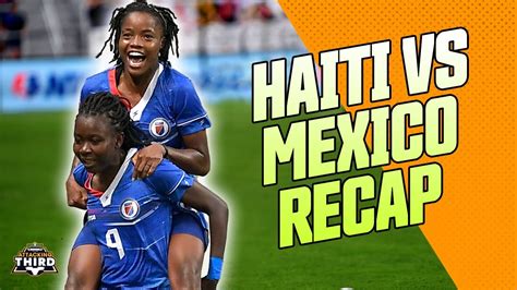 mexico vs haiti female match