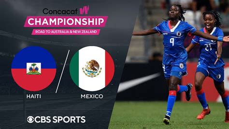 mexico vs haiti female team