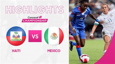 mexico vs haiti soccer highlights
