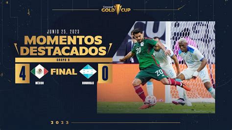 mexico vs honduras gold cup 2023