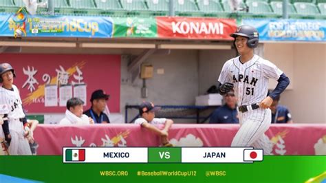 mexico vs japan baseball highlights