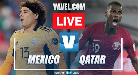 mexico vs qatar live soccer