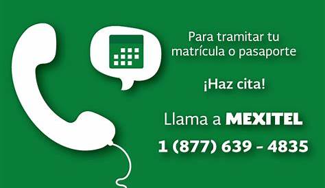 mexitel web citas Conexión Migrante