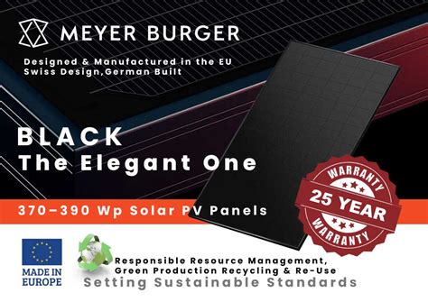 meyer burger black solar panels