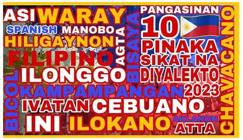 Wika O Diyalekto Sa Pilipinas