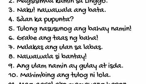 Mga Halimbawa Ng Pangungusap Na Ginagamitan Ng Pang Abay