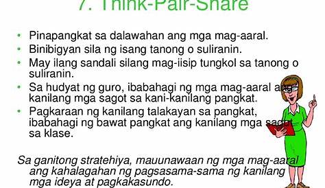 SOLUTION: Istratehiya sa pagtuturo ng wika at panitikang filipino