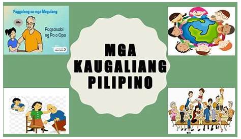 » Mga kaugalian ng mga Pilipino Noon at Ngayon,may pinagbago ba?