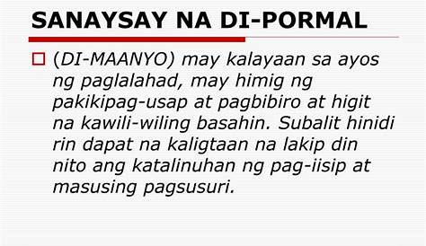 Sanaysay Examples Sanaysay Kahalagahan Ng Kalayaan Pagkakapantay | The